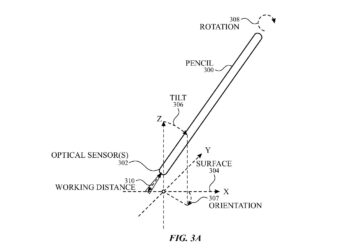 Apple optical stylus patent