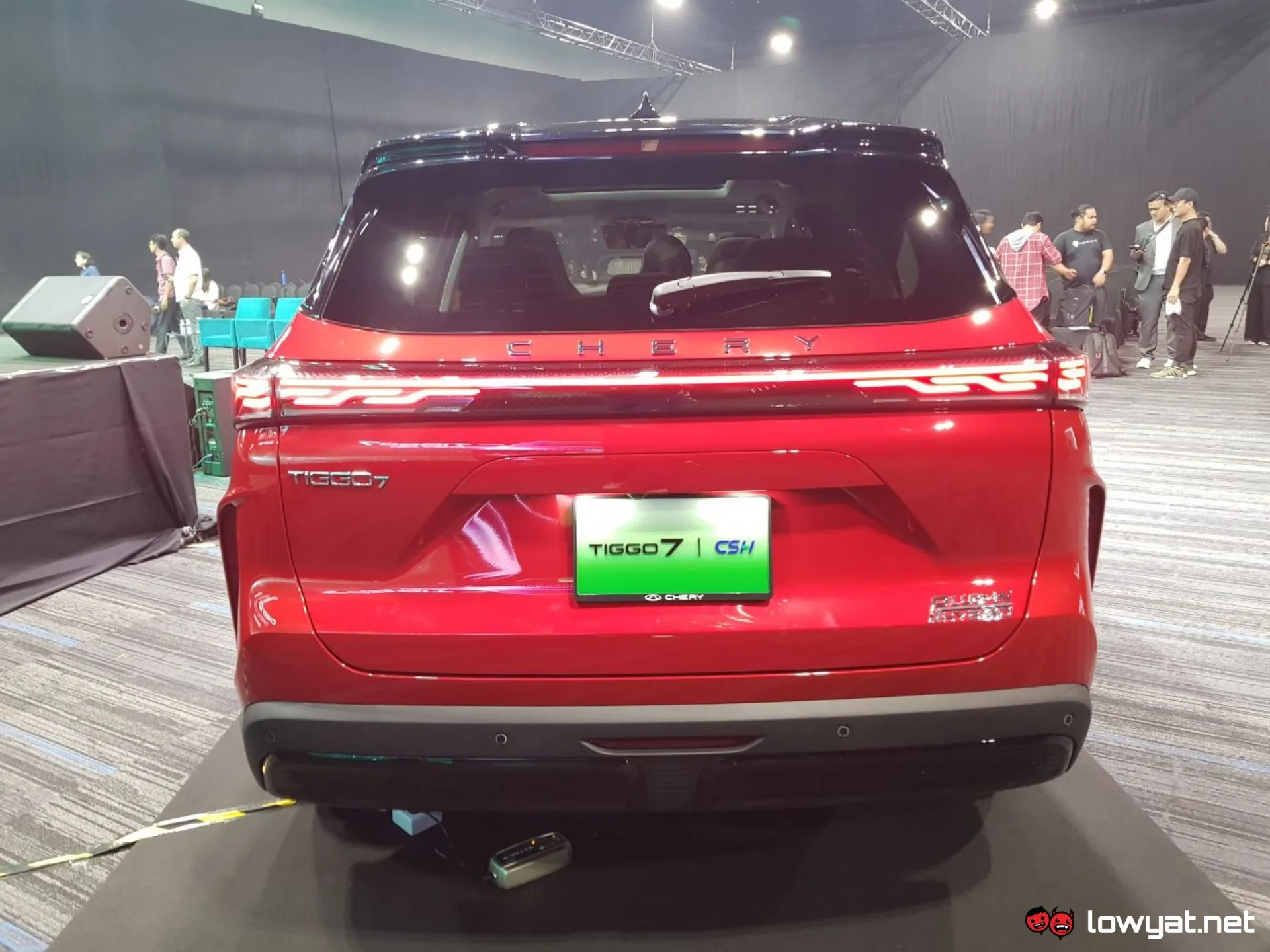 Rear of Tiggo 7