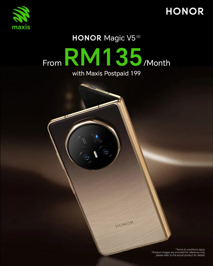 HONOR Magic V5 Maxis Postpaid plan