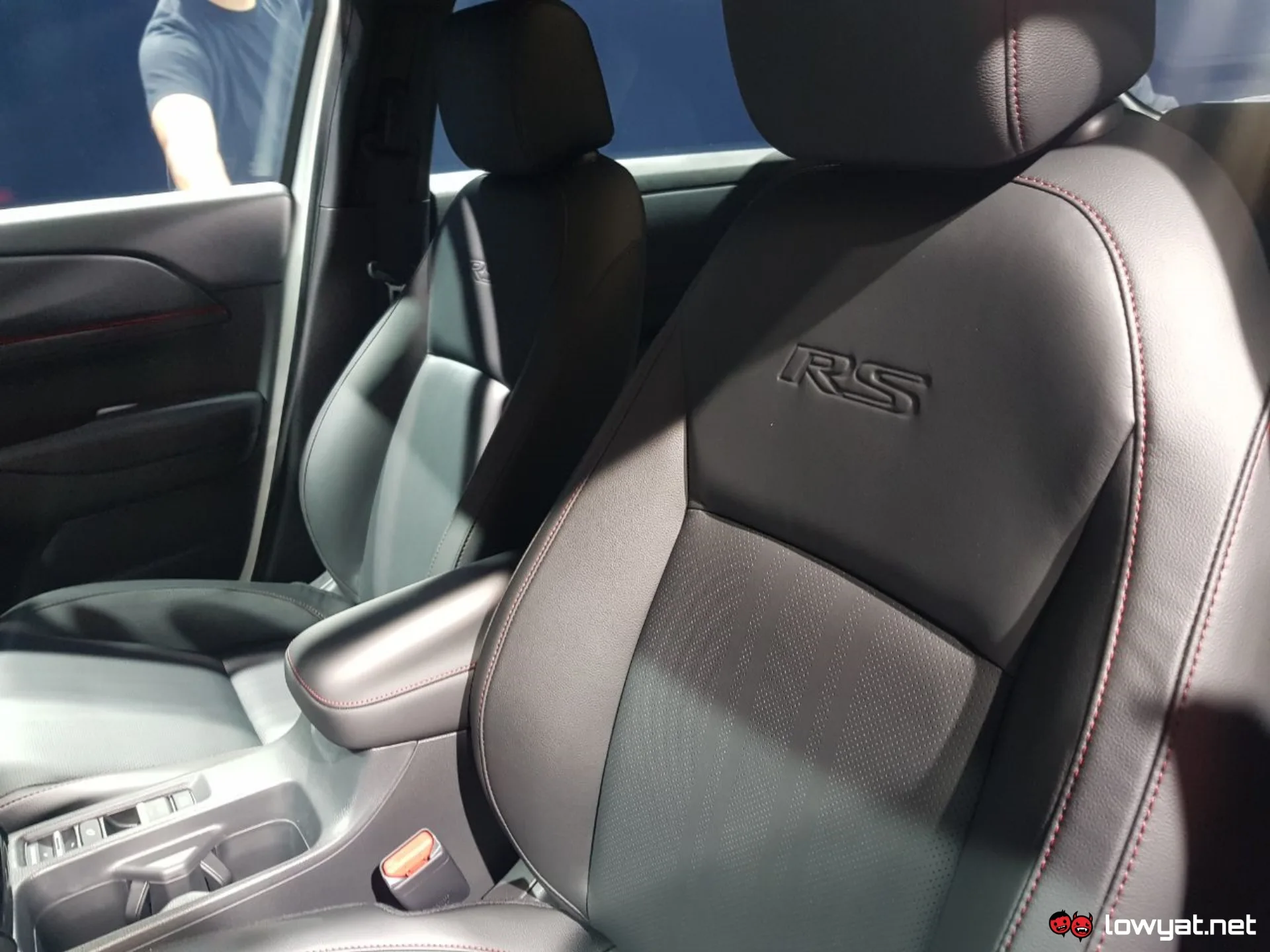Seats with RS badge