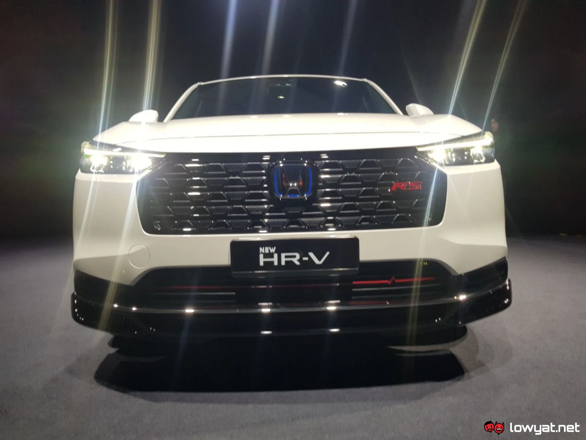 Font of the HR-V