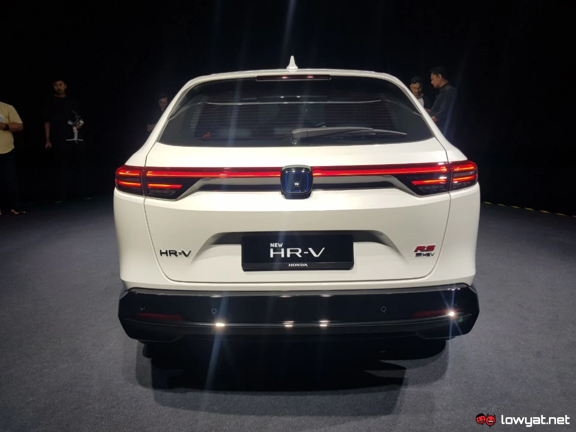 Rear of the HR-V
