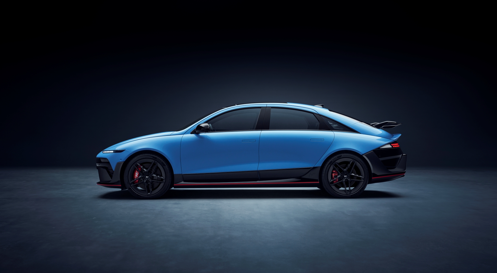Side view of the car 
