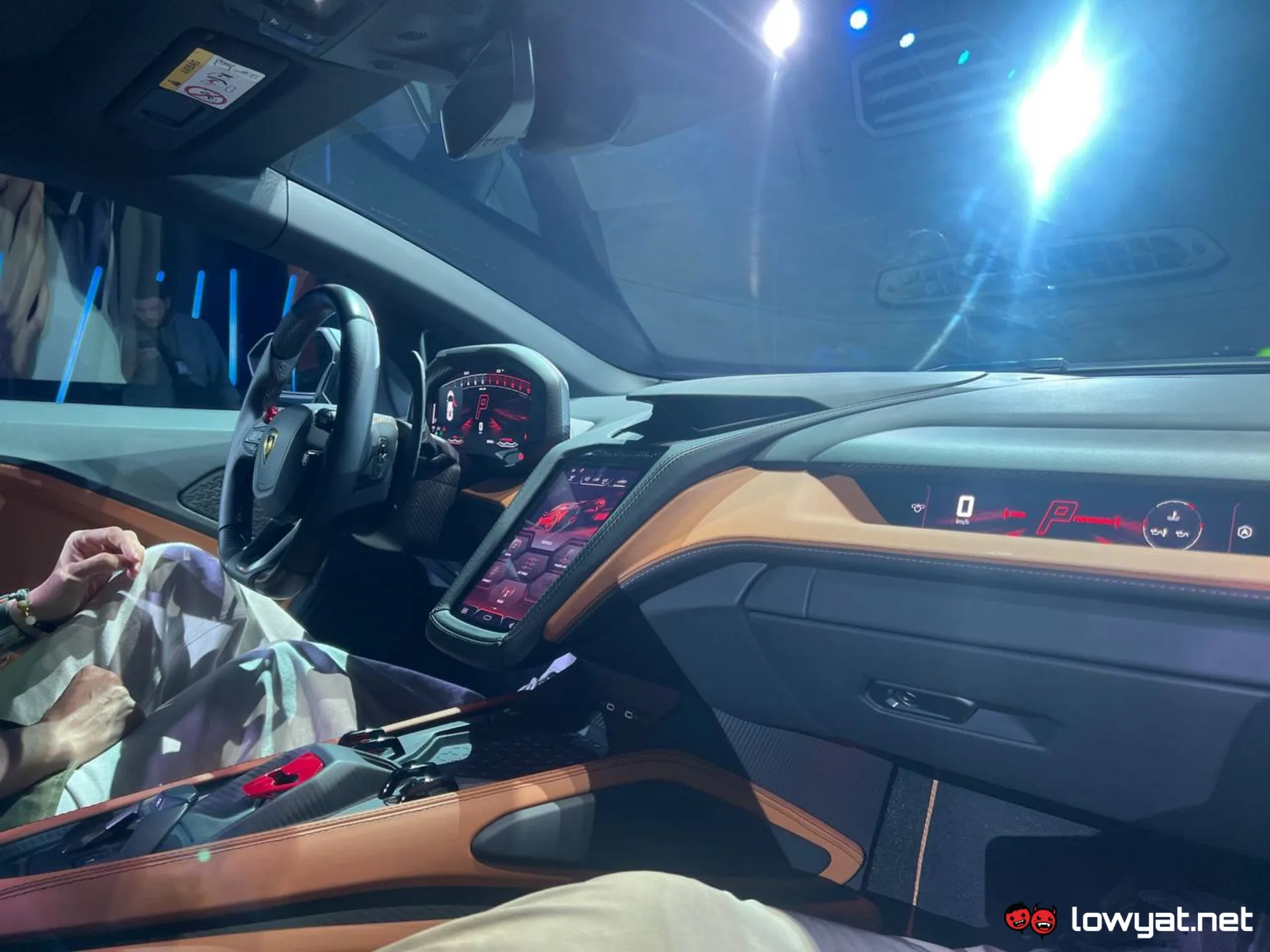 Interior of the car