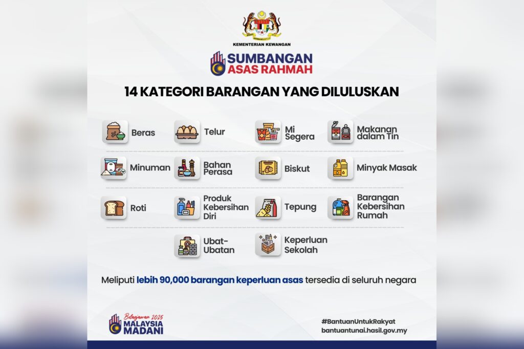 MOF RM100 SARA 14 categories