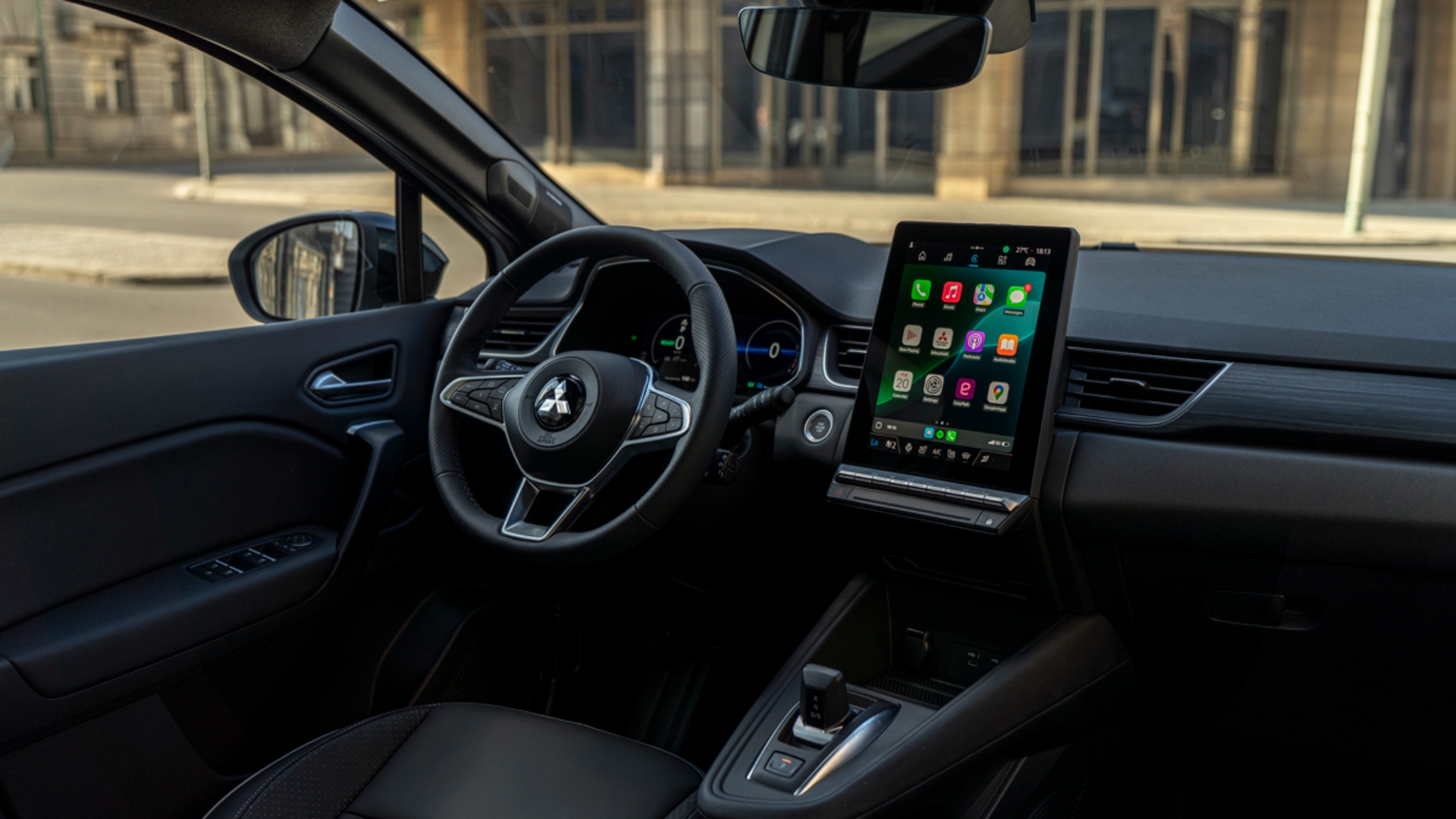 Interior of the Mitsubishi