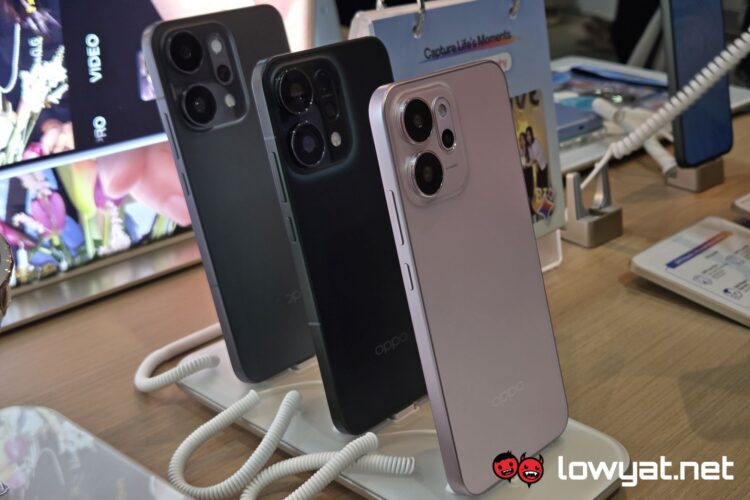 OPPO Reno14 series colours 2