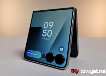 Samsung Galaxy Z Flip7 tent