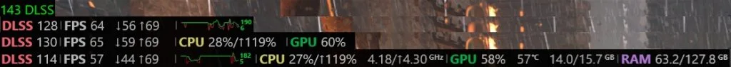 Steam In-Game Performance Monitor in action