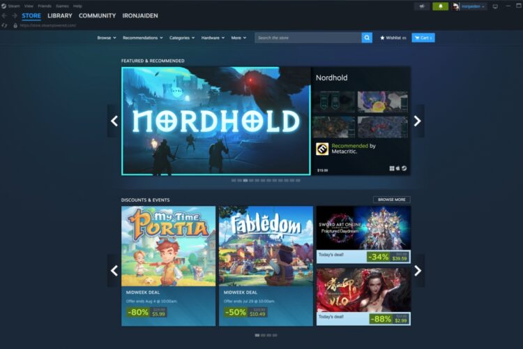 Steam store redesign beta