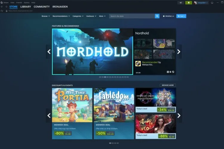 Steam store redesign beta