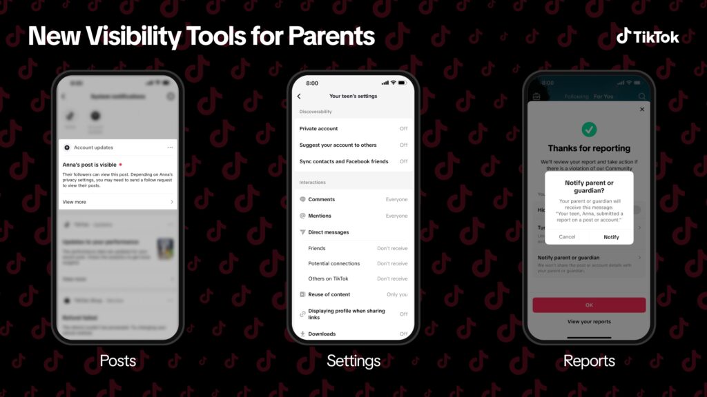 TikTok Family Pairing new features