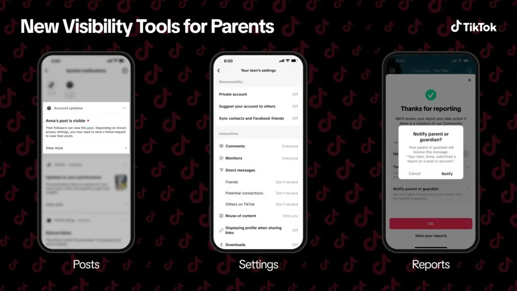 TikTok Family Pairing new features