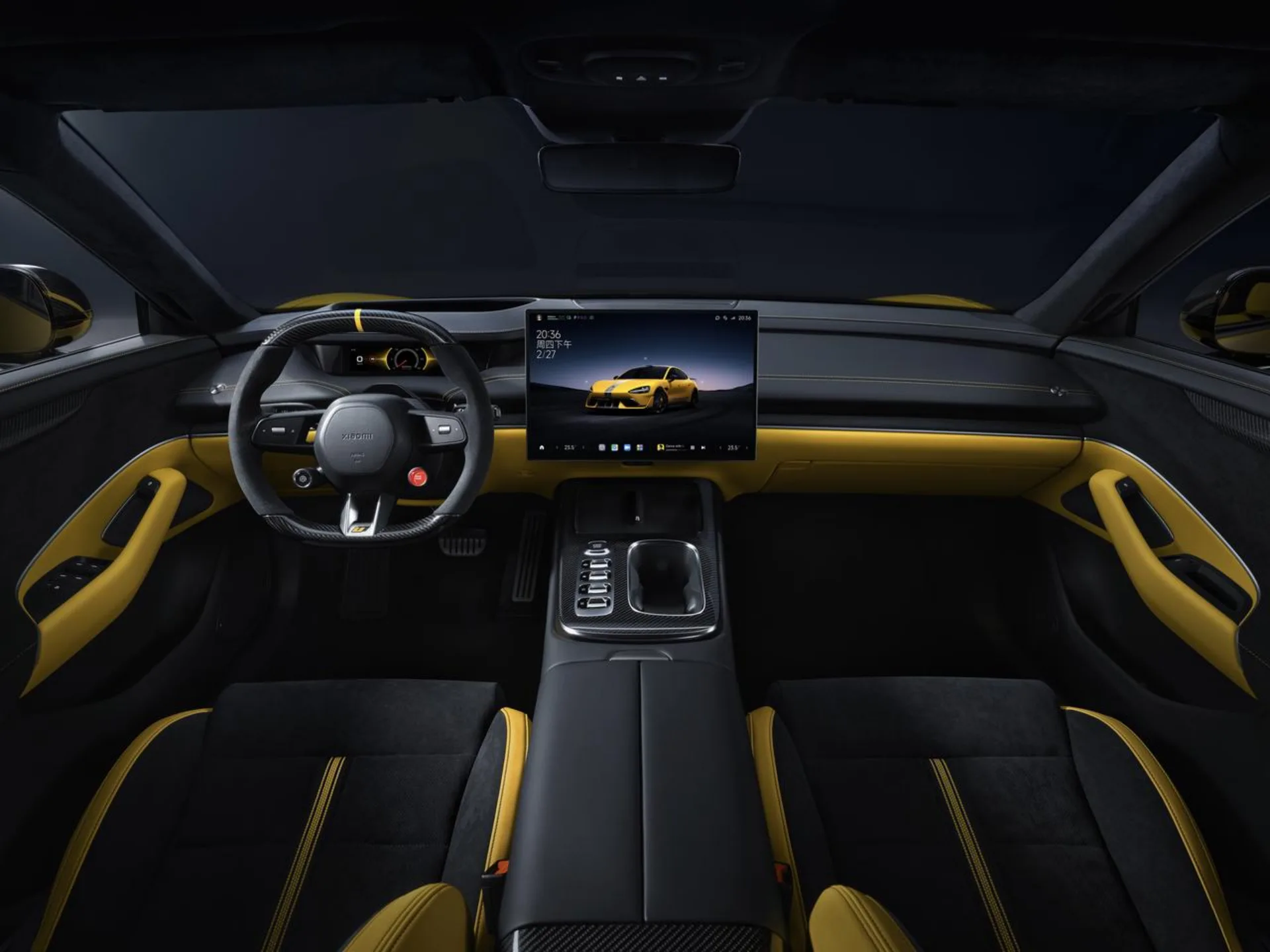 Interior of the SU7 Ultra