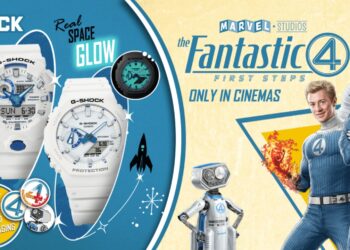Casio G-Shock Fantastic Four collection