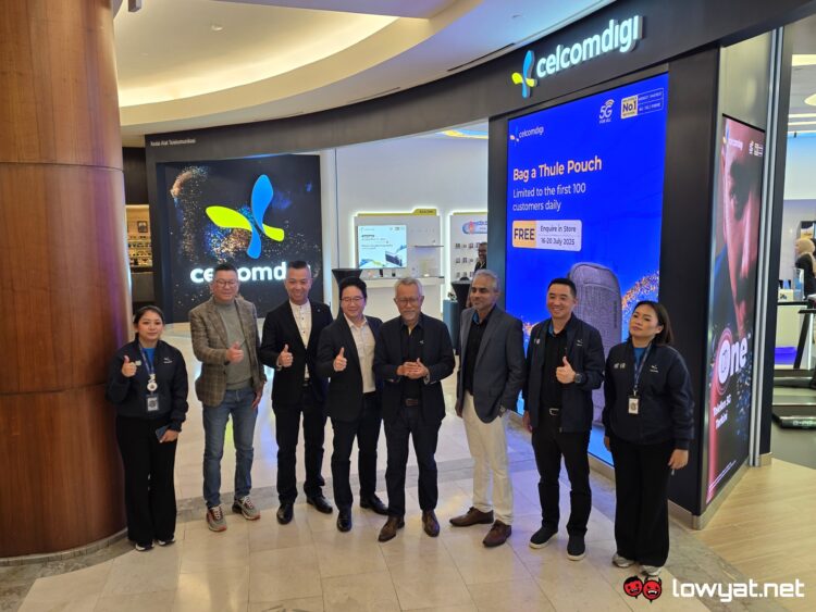 celcomdigi life stores the gardens sunway pyramid launch