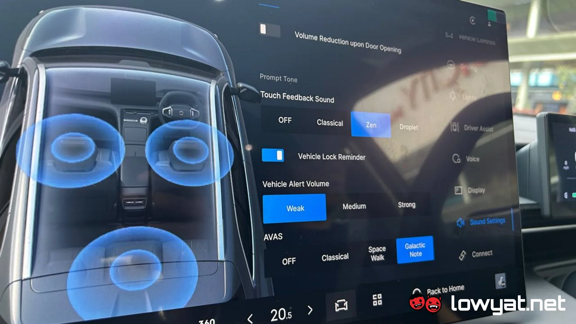 The sound alert system 