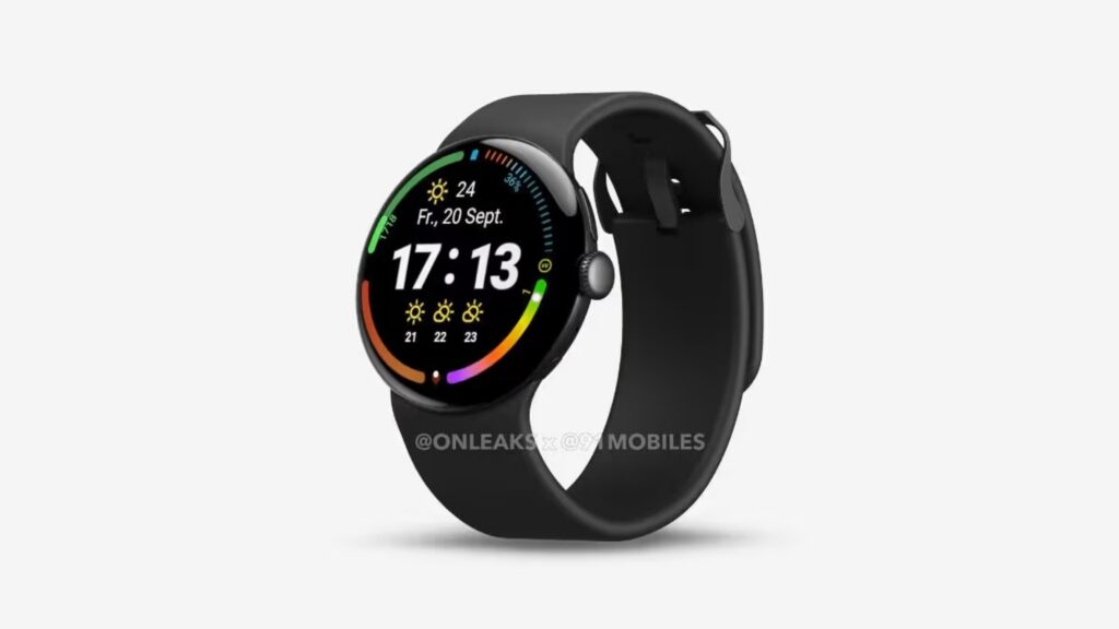 Google Pixel Watch 4 render