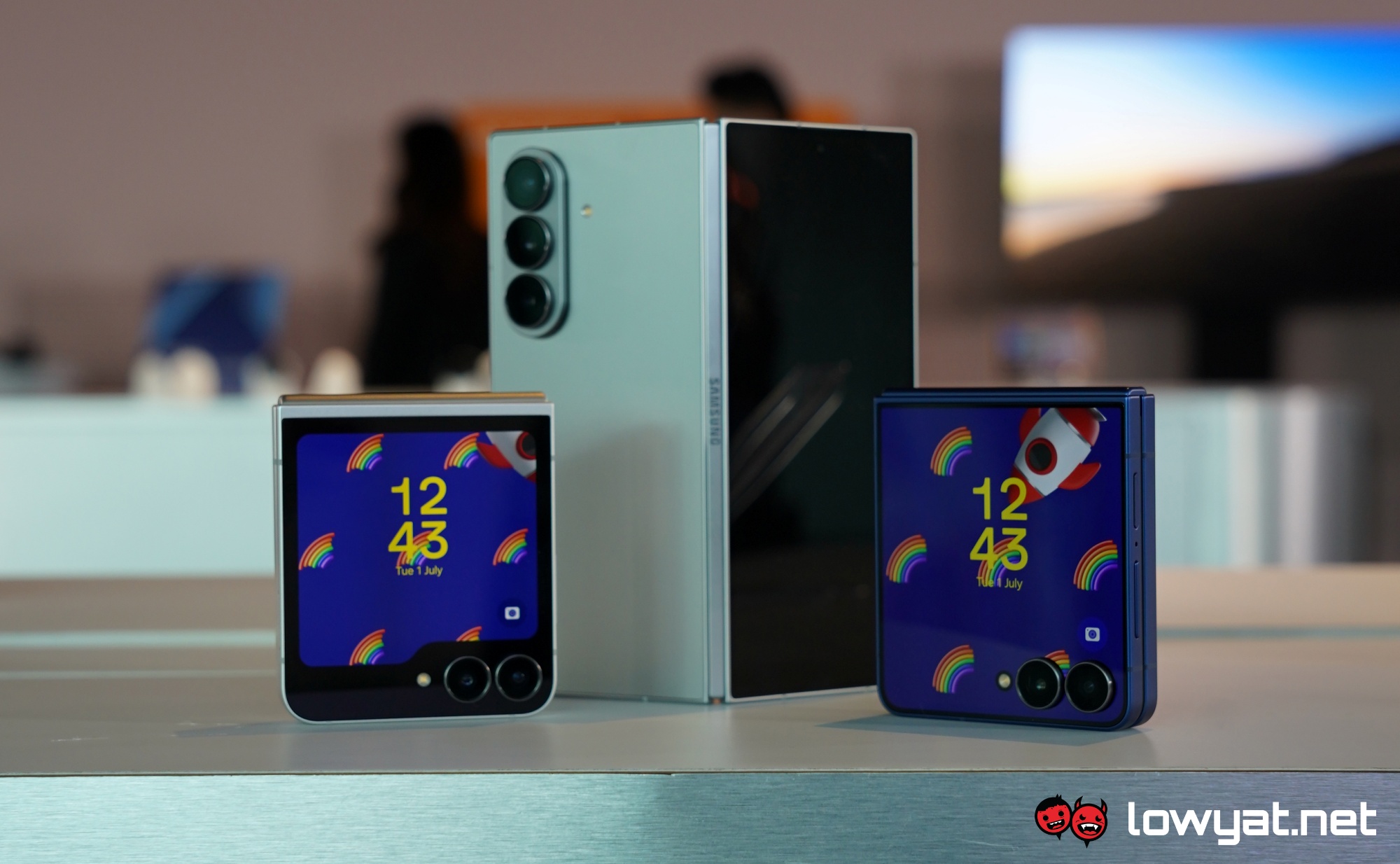 samsung galaxy z fold7 flip7 unpacked