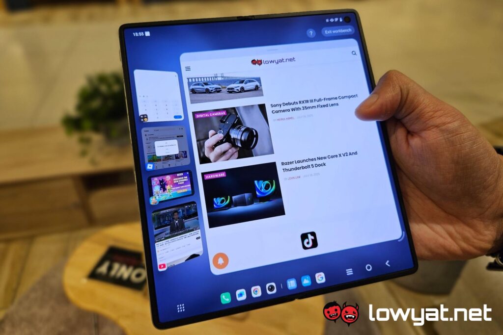 vivo X Fold5 Origin Workbench