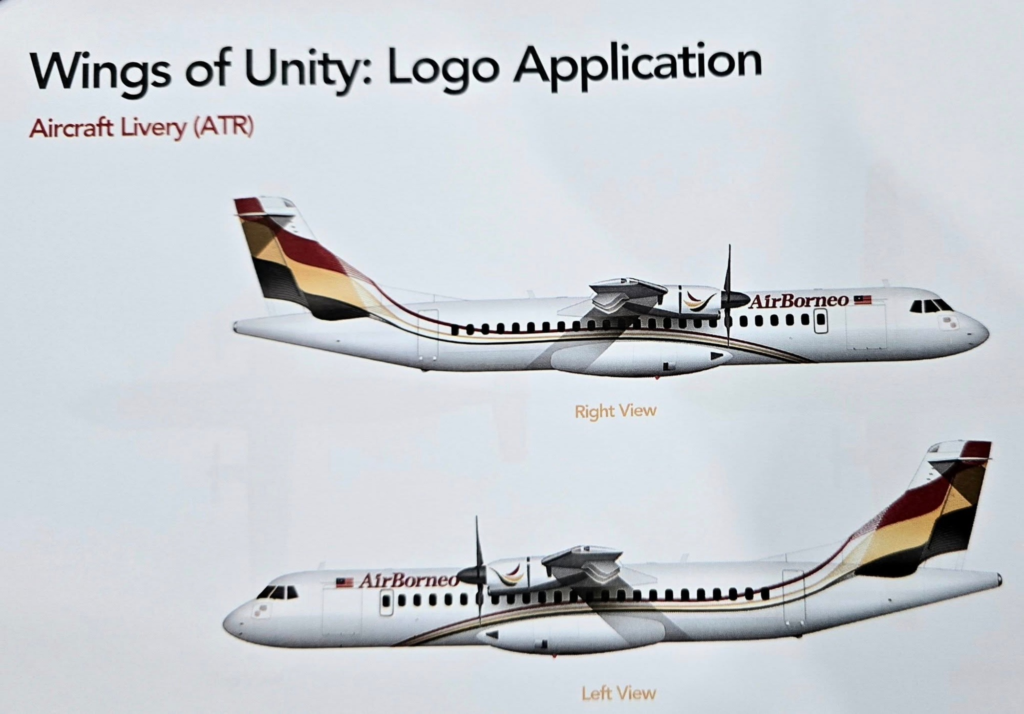 AirBorneo reveals branding aircraft livery
