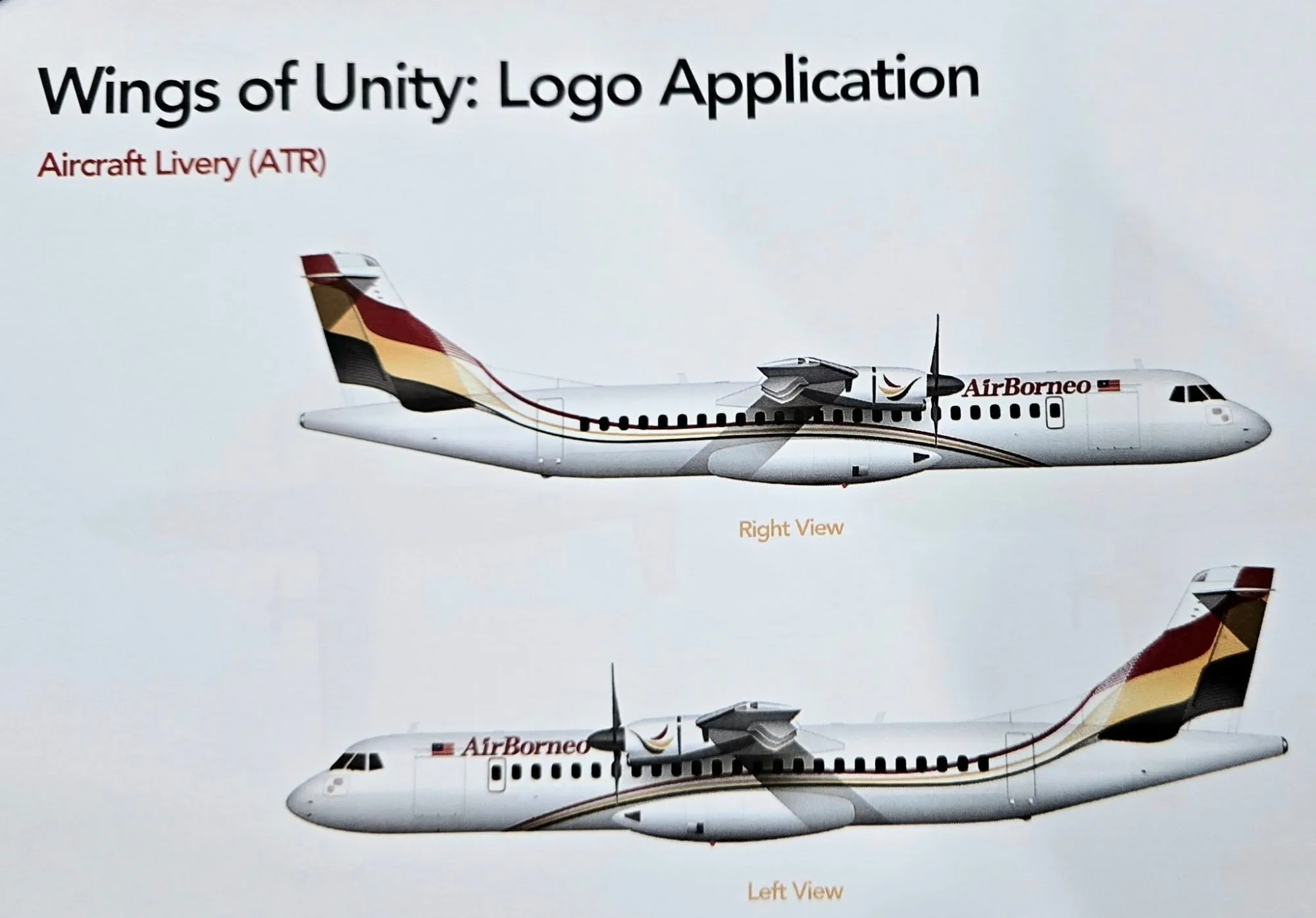 AirBorneo reveals branding aircraft livery