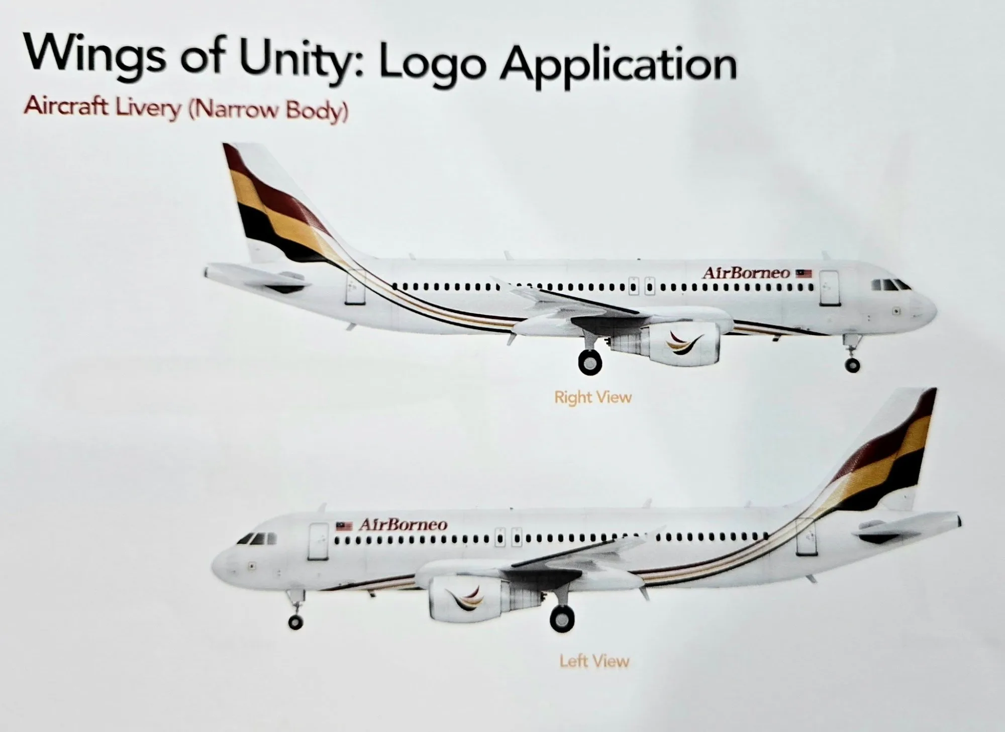 AirBorneo reveals branding aircraft livery