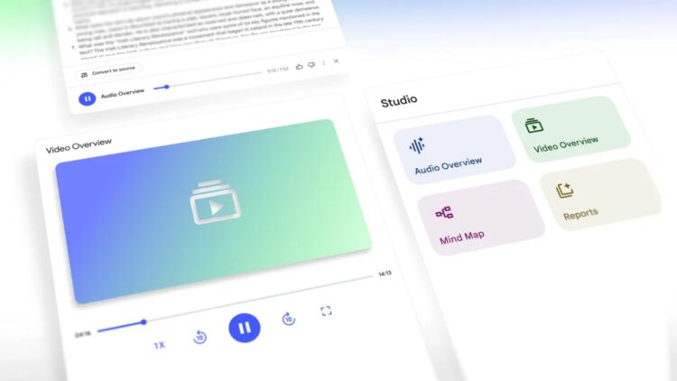 Google Video Overviews NotebookLM rollout