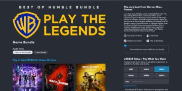 Humble Bundle WB Play the Legends collection