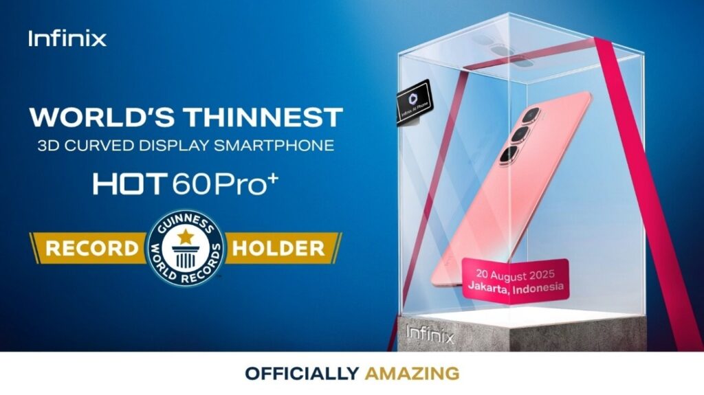 Infinix Hot 60 Pro Plus Guinness World Record