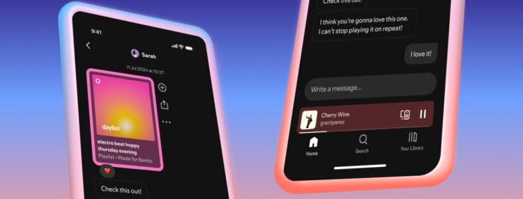 Spotify DM Feature