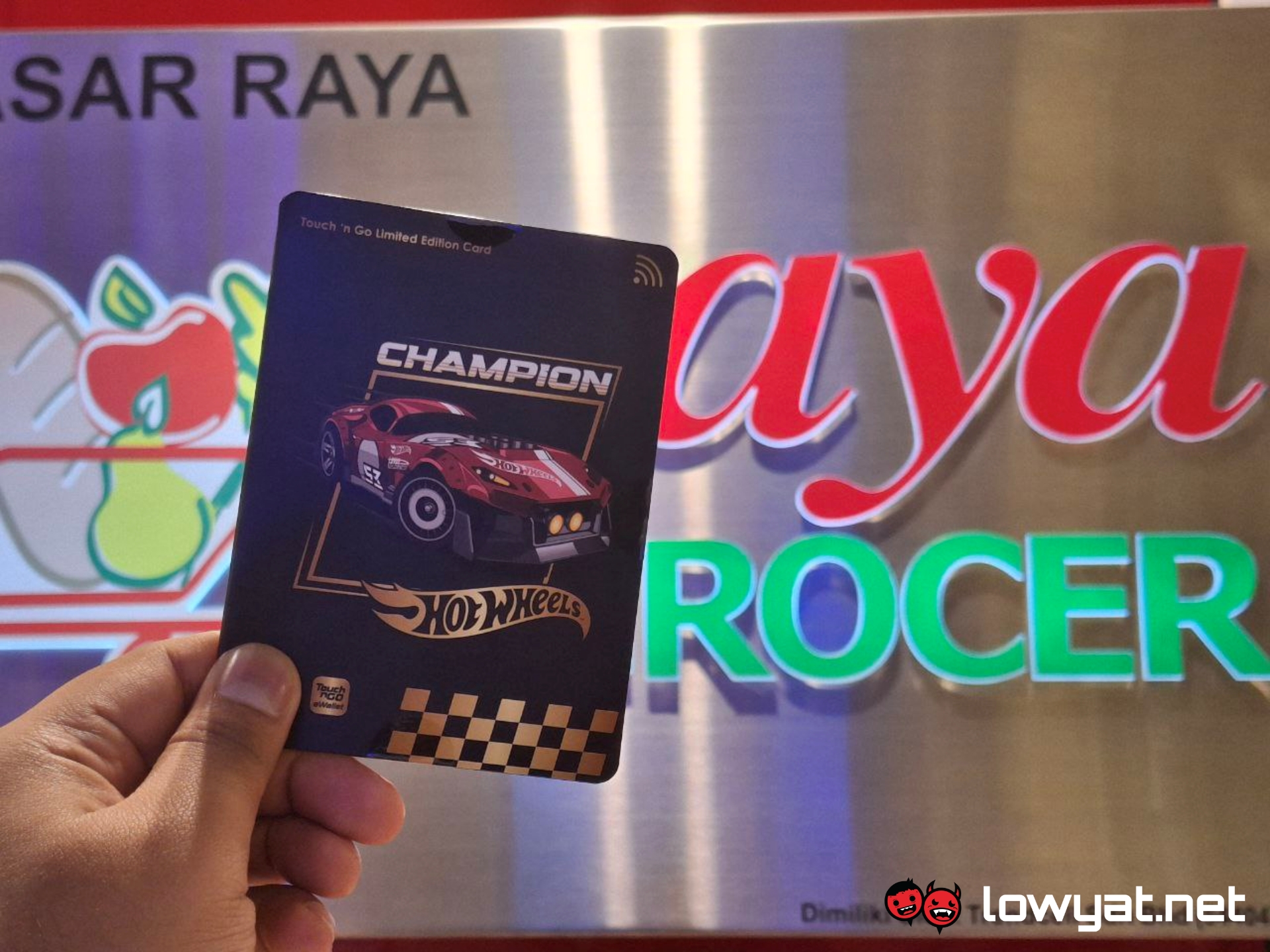 Touch n Go Hot Wheels NFC Limited Edition card