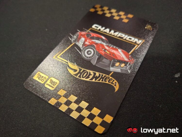 Touch n Go Hot Wheels NFC Limited Edition card