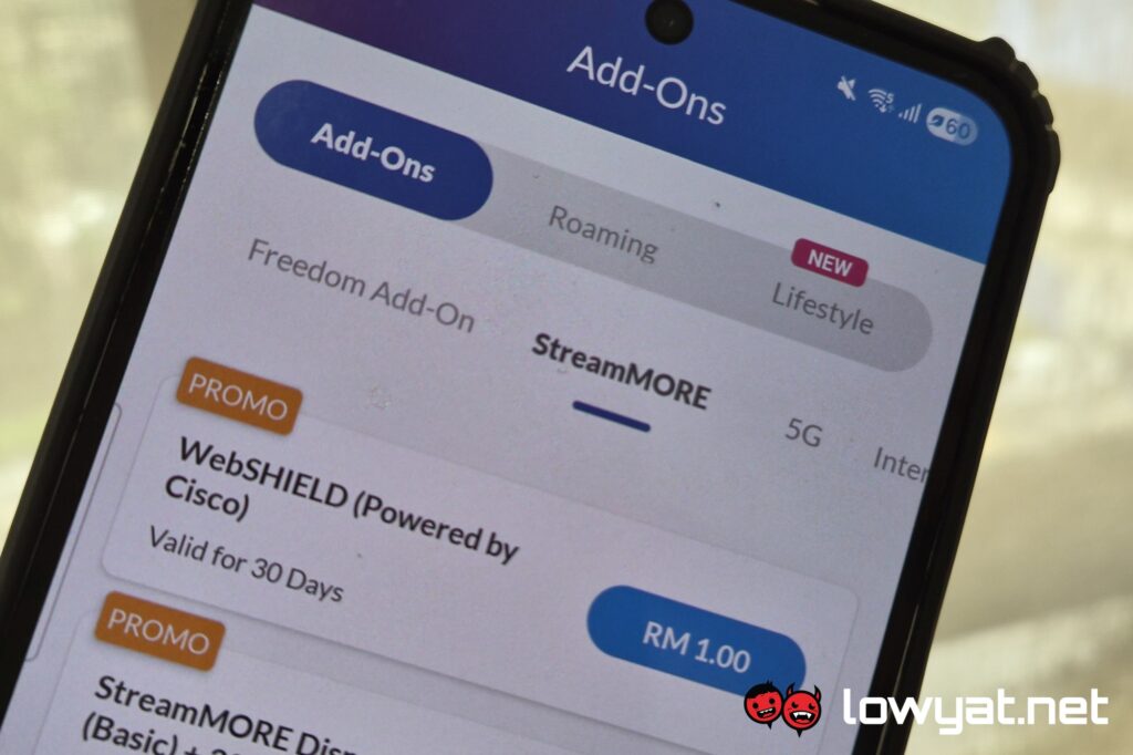 WebSHIELD Celcom Life app
