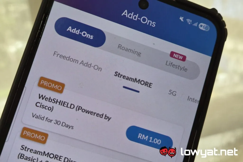 WebSHIELD Celcom Life app