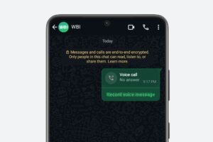 WhatsApp Tests Letting You Leave Voicemail After Missed Calls