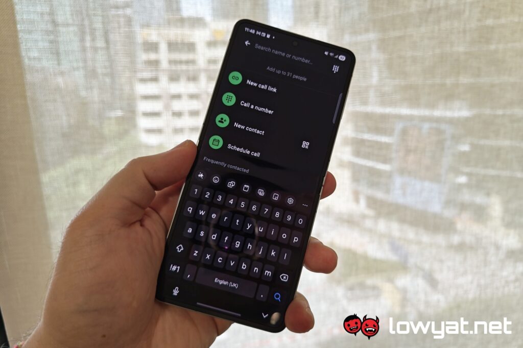 WhatsApp schedule call in app