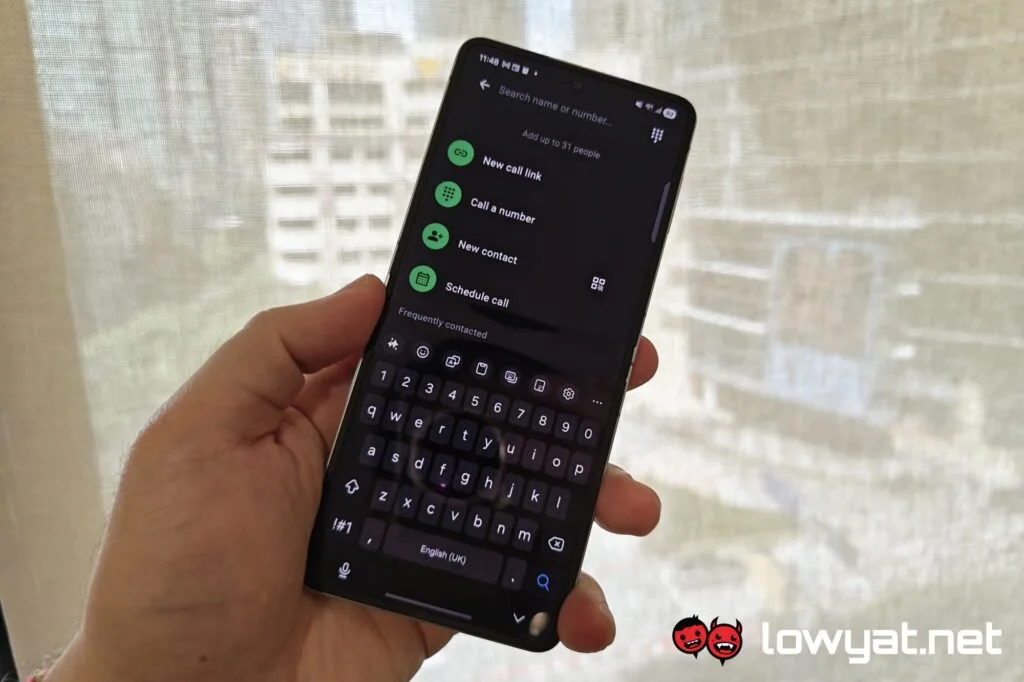 WhatsApp schedule call in app