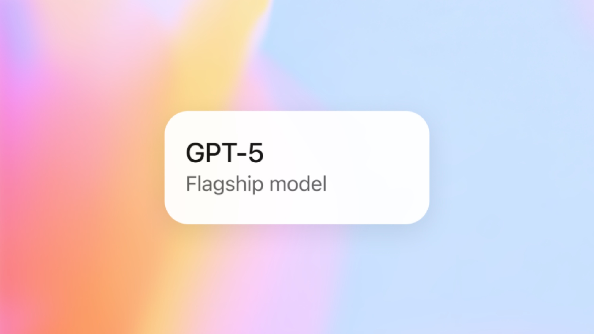 OpenAI GPT-5