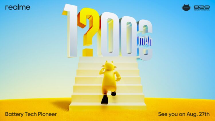 realme 1X000mAh battery