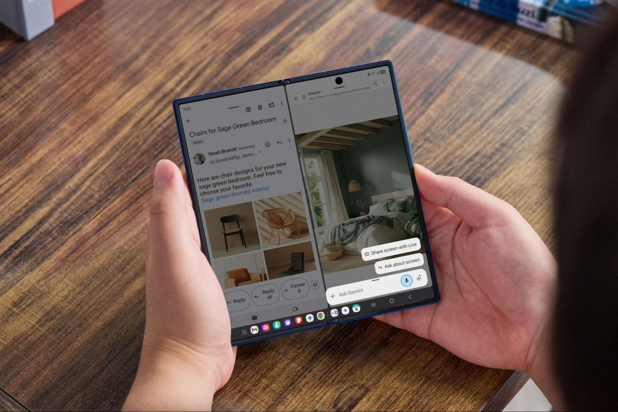 samsung galaxy z fold7 flip7 on demand ai