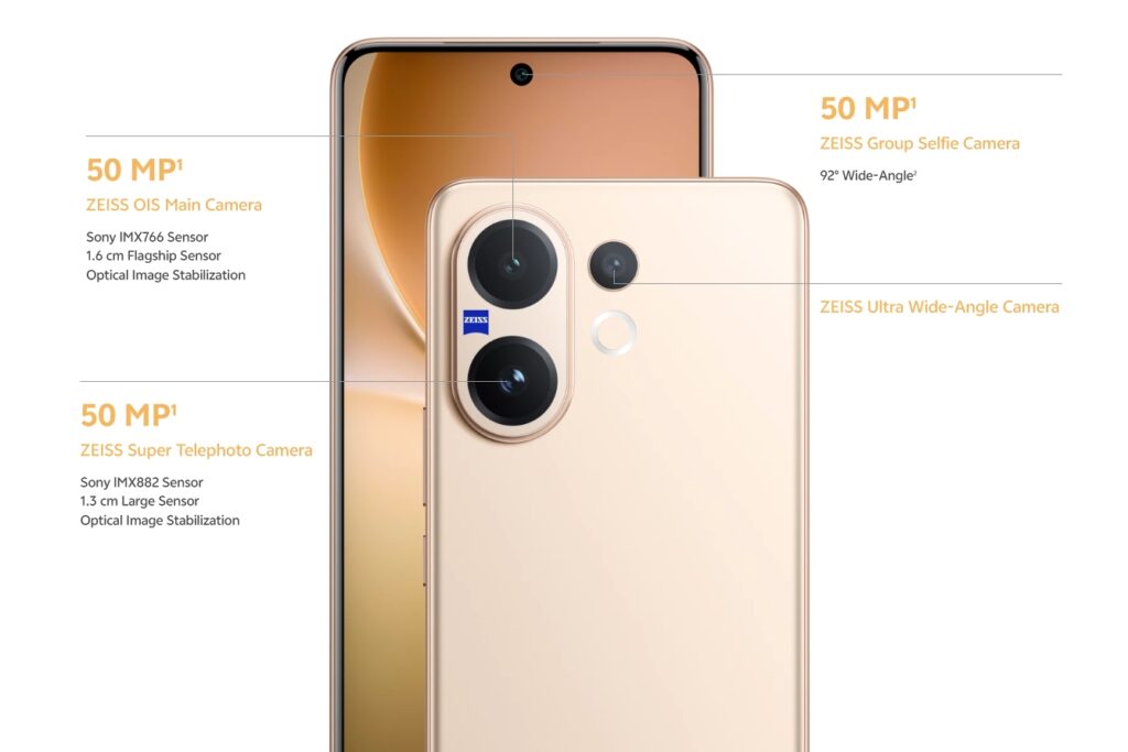 vivo V60 cameras