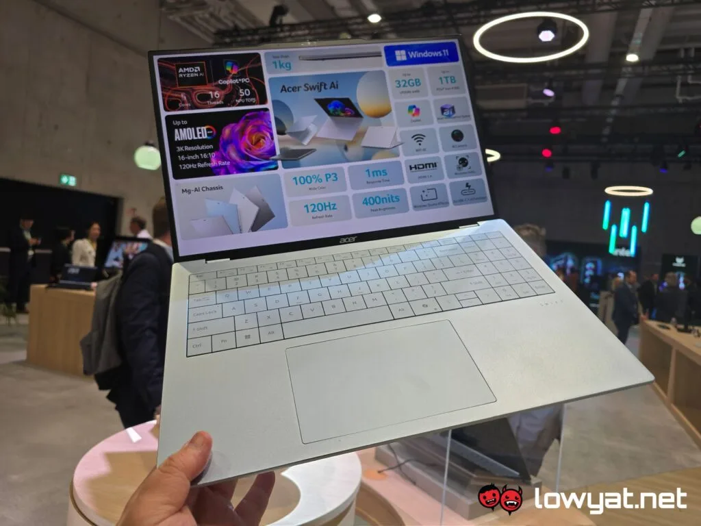 Acer Swift Air 16 Hands On: Holy Smokes, This Is Light - Lowyat.NET
