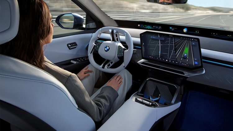 BMW iX3 autonomous driving