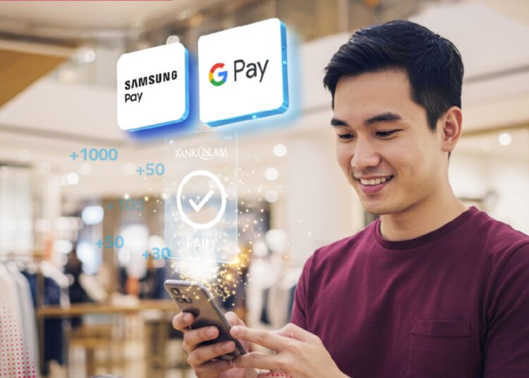Bank Islam google pay samsung pay