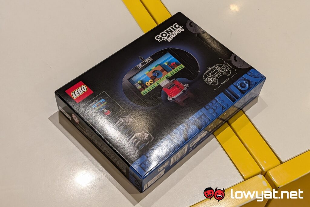 LEGO Sega Genesis controller box back