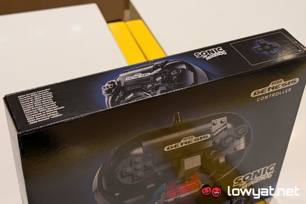LEGO Sega Genesis controller box top