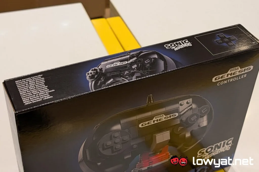 LEGO Sega Genesis controller box top