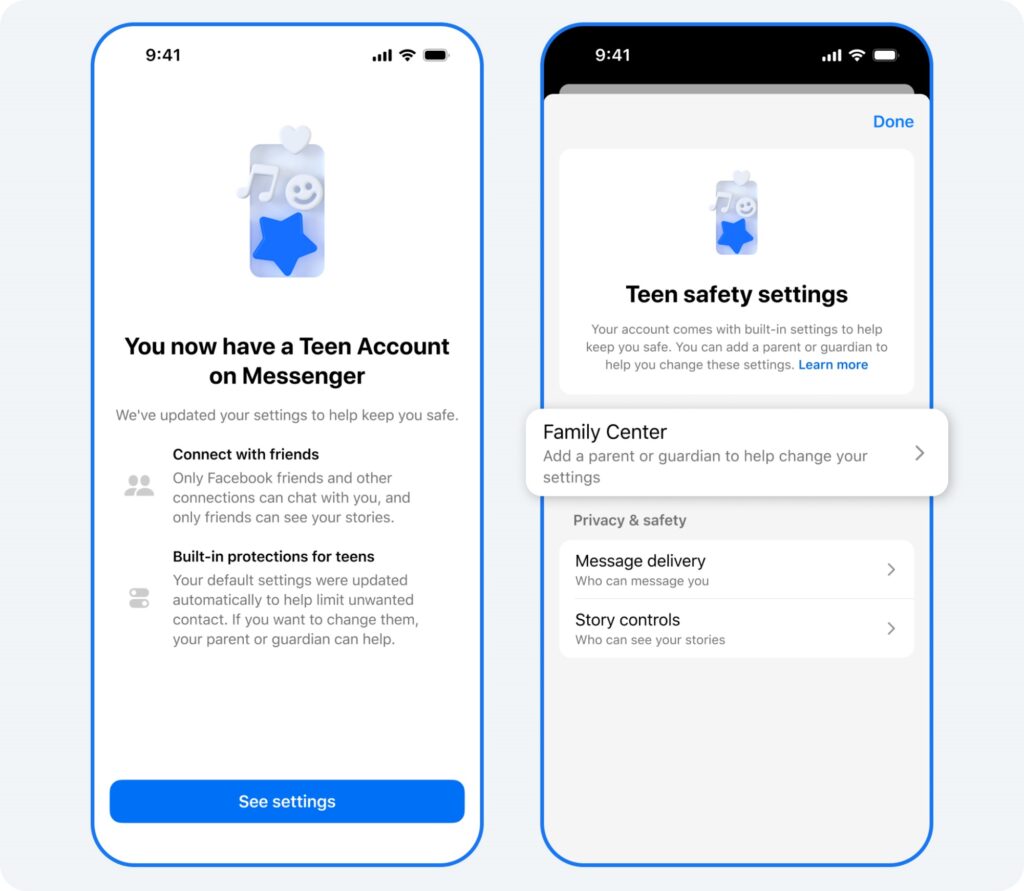 Meta Teen Account