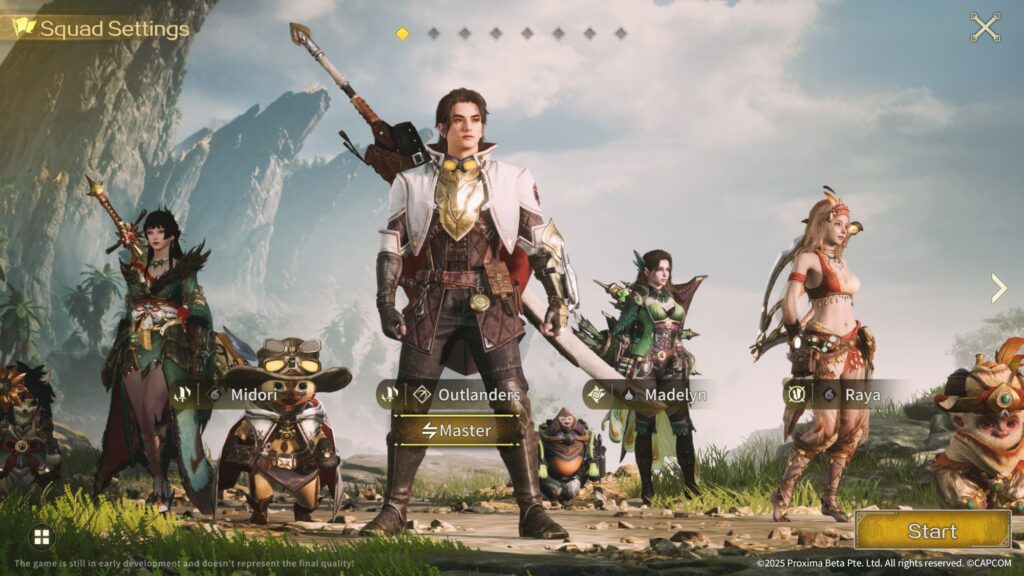 Monster Hunter Outlanders characters